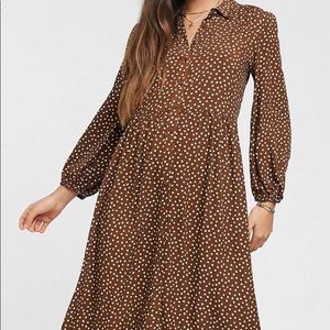 Button up maxi dress